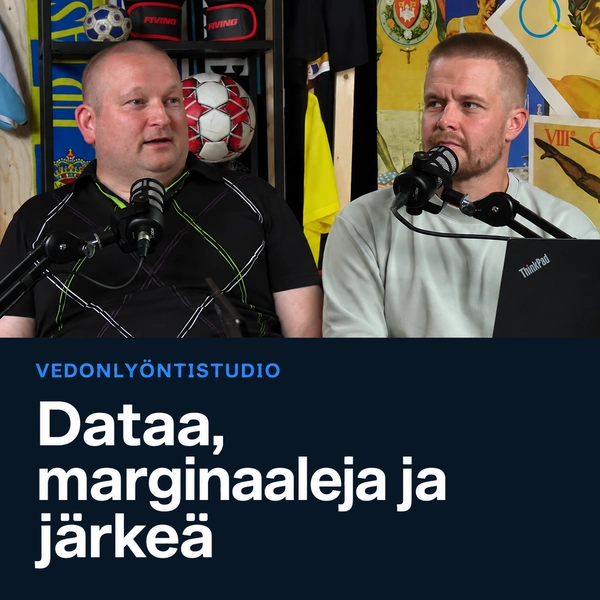 Vedonlyöntistudio: Dataa, marginaaleja ja järkeä