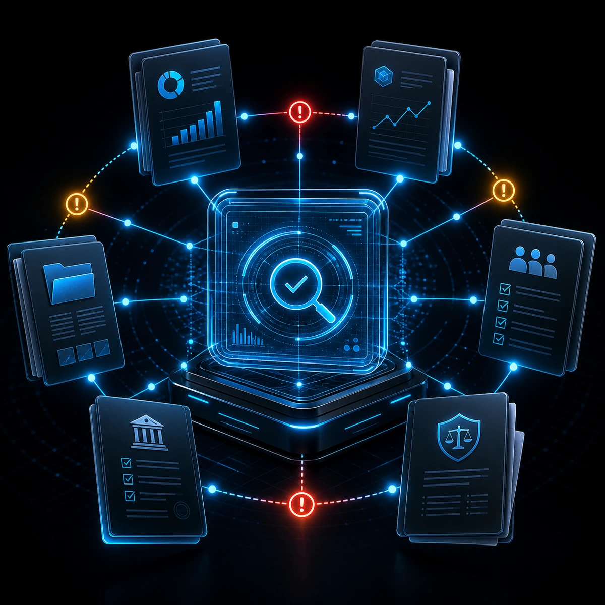 The Control Problem in Business Application Review