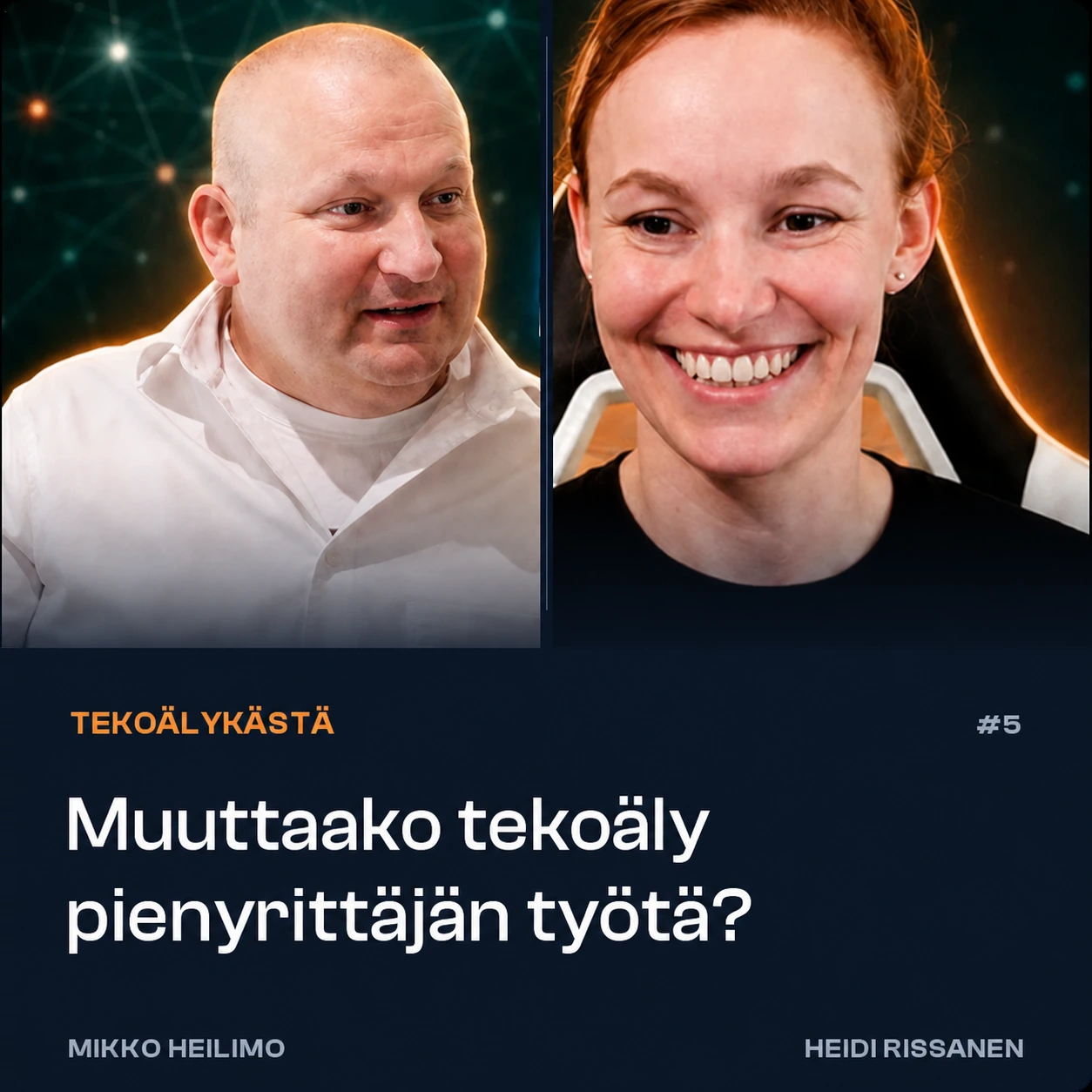 DDScoren toimitusjohtaja Mikko Heilimo Tekoälykästä-podcastissa: tekoäly ja pienyrittäjän työ